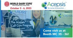 Acepsis™, LLC to attend World Dairy Expo