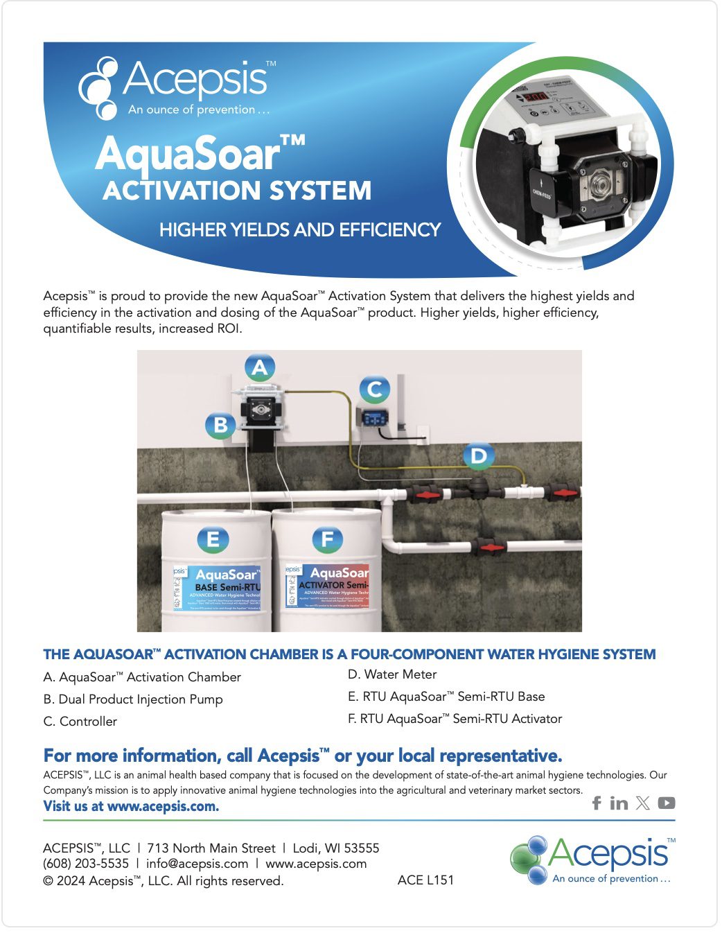 AquaSoar ActivationSystemChamber